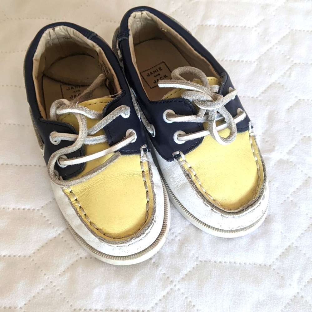 Janie and Jack Boat shoes 8